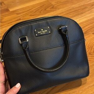 Kate Spade Black Satchel Top Handle Bag